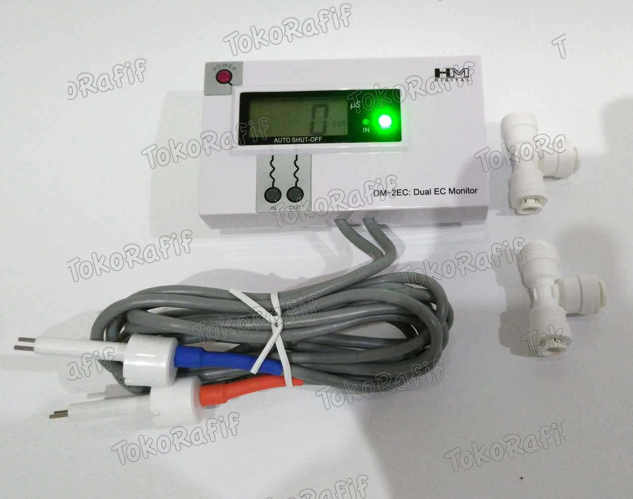EC Meter Dual Inline Monitor-DM-2EC HM Digital